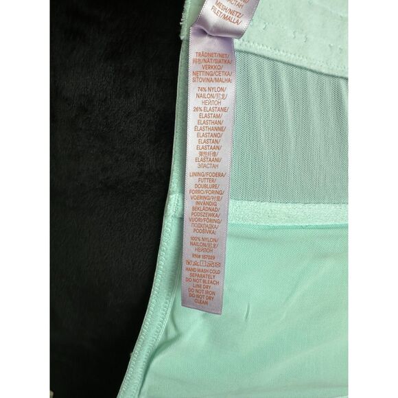 Savage x Fenty Women's "Queen of the Galaxy" Blue Light Embossed Corset Size 3XL - Picture 8 of 9